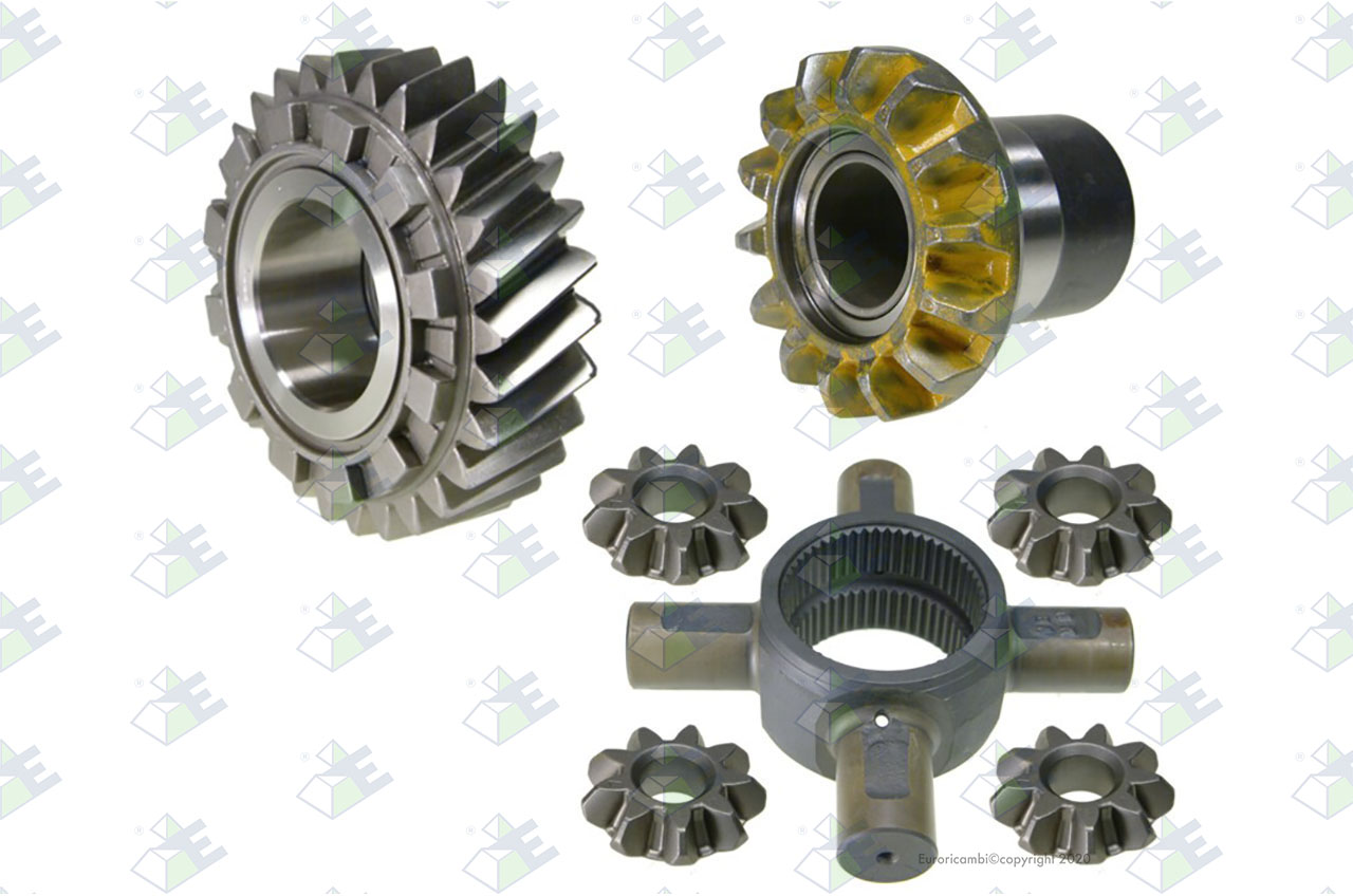 DIFFERENTIAL GEAR KIT suitable to EUROTEC 70000749