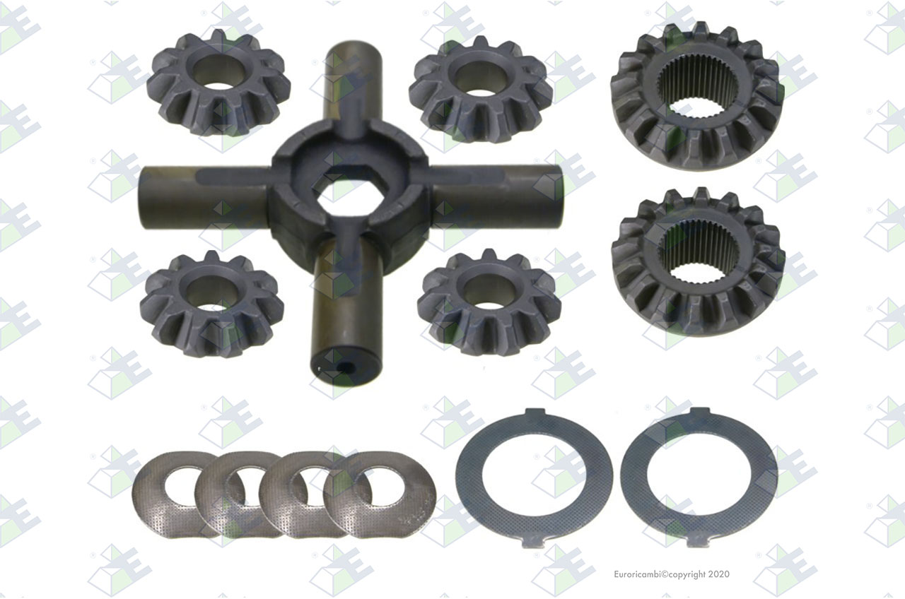 DIFFERENTIAL GEAR KIT suitable to EUROTEC 70000142