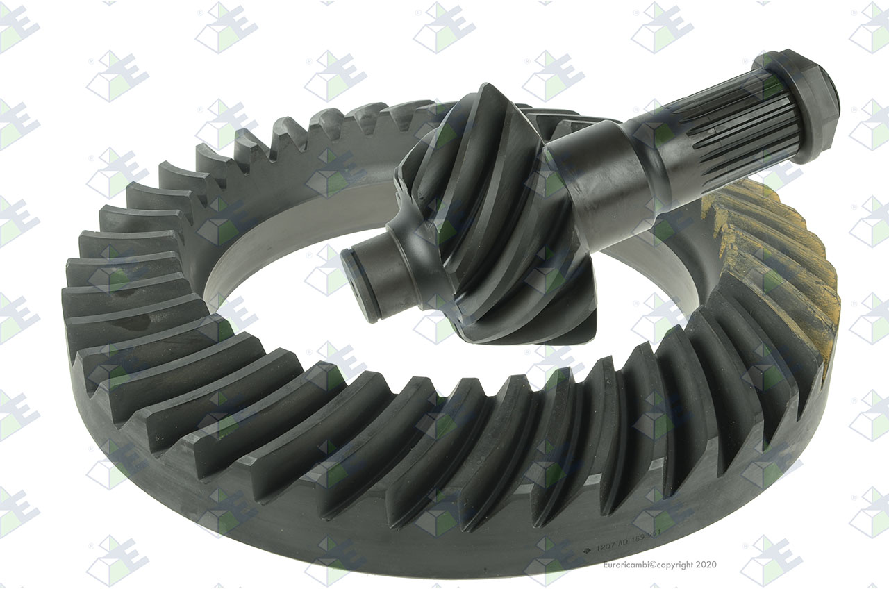 CROWN WHEEL/PINION 41:12 suitable to AM GEARS 63194