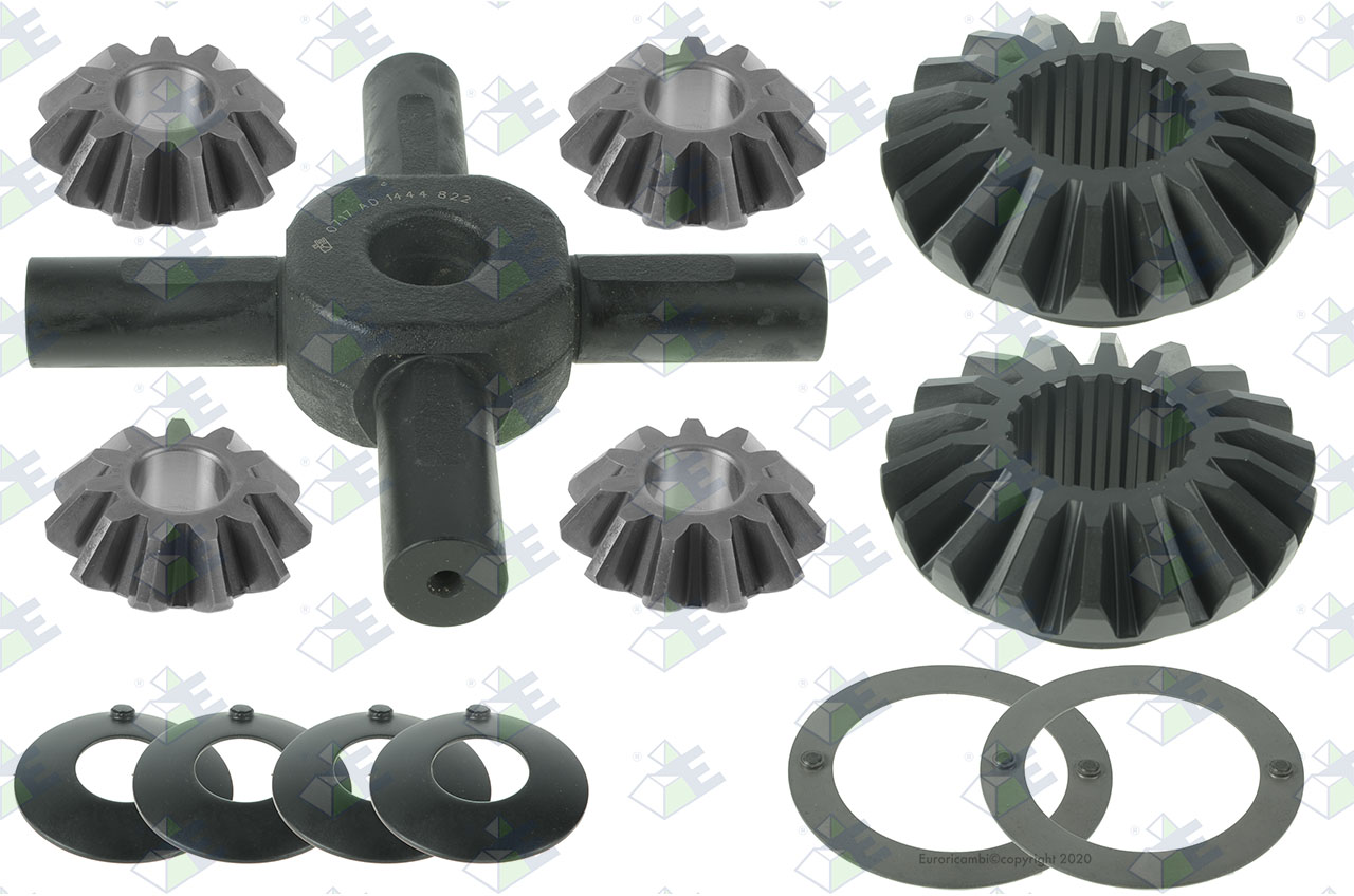 DIFFERENTIAL GEAR KIT suitable to EUROTEC 74000065