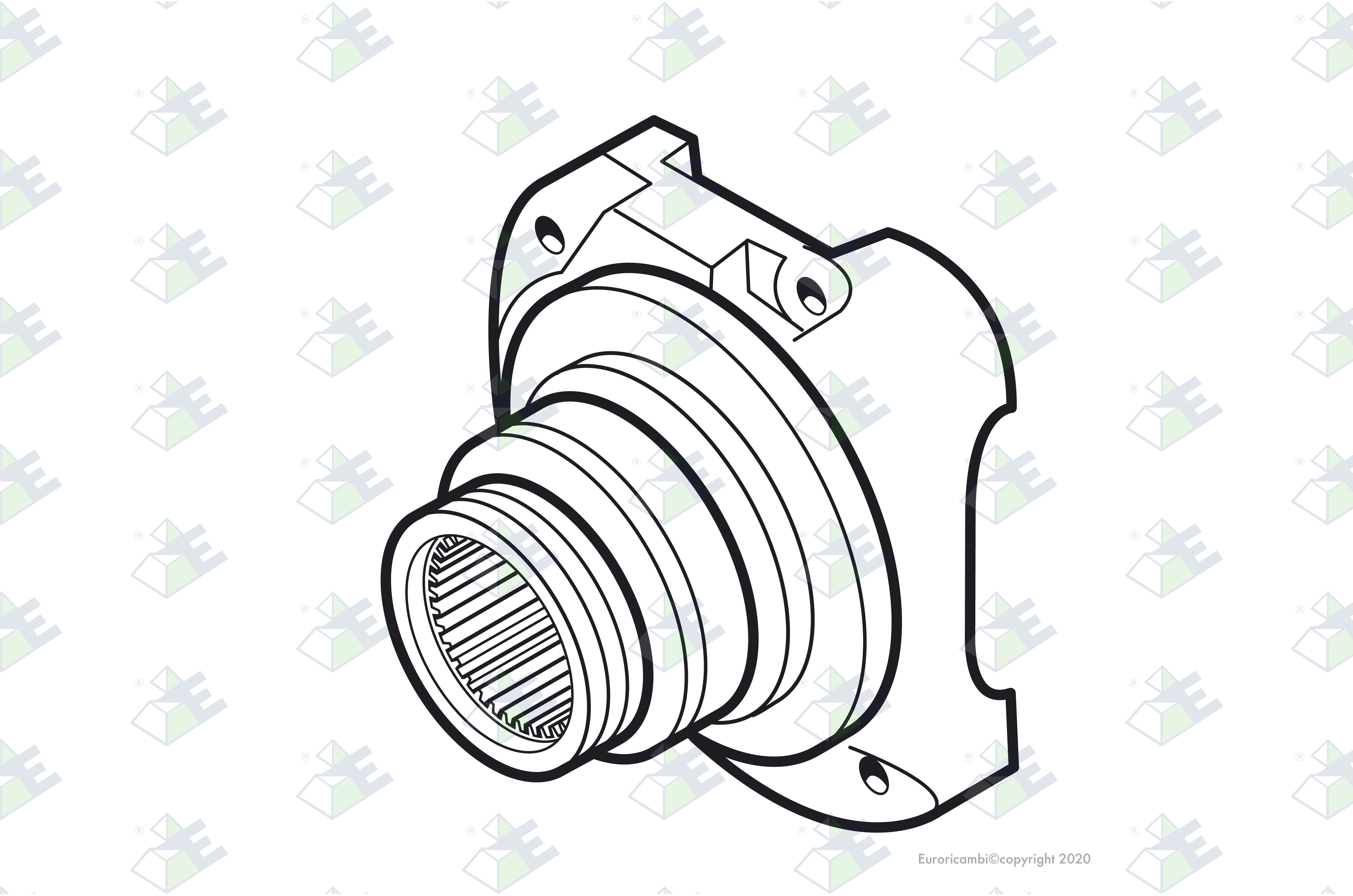 OUTPUT FLANGE suitable to S C A N I A 169133