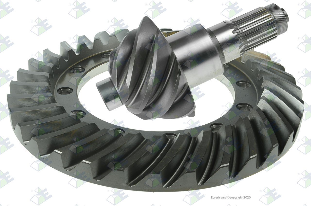 CROWN WHEEL/PINION 33:8 suitable to AM GEARS 66668