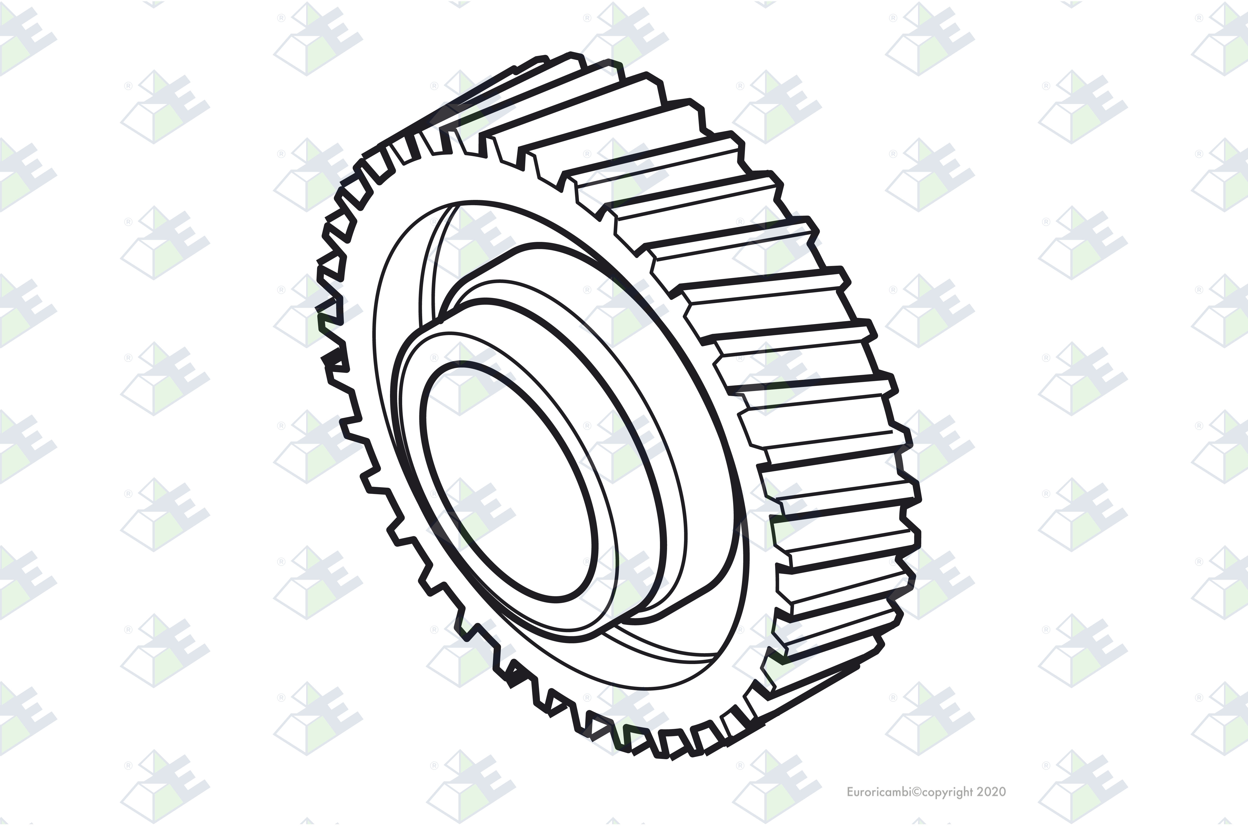 DRIVEN GEAR 22 T. suitable to S C A N I A 244384