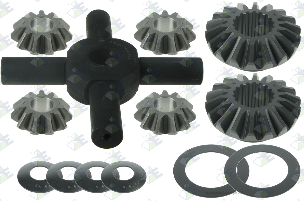 DIFFERENTIAL GEAR KIT suitable to EUROTEC 74001630
