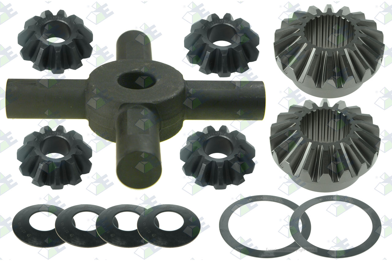 DIFF. GEAR KIT W/OUT LOCK suitable to EUROTEC 74003021