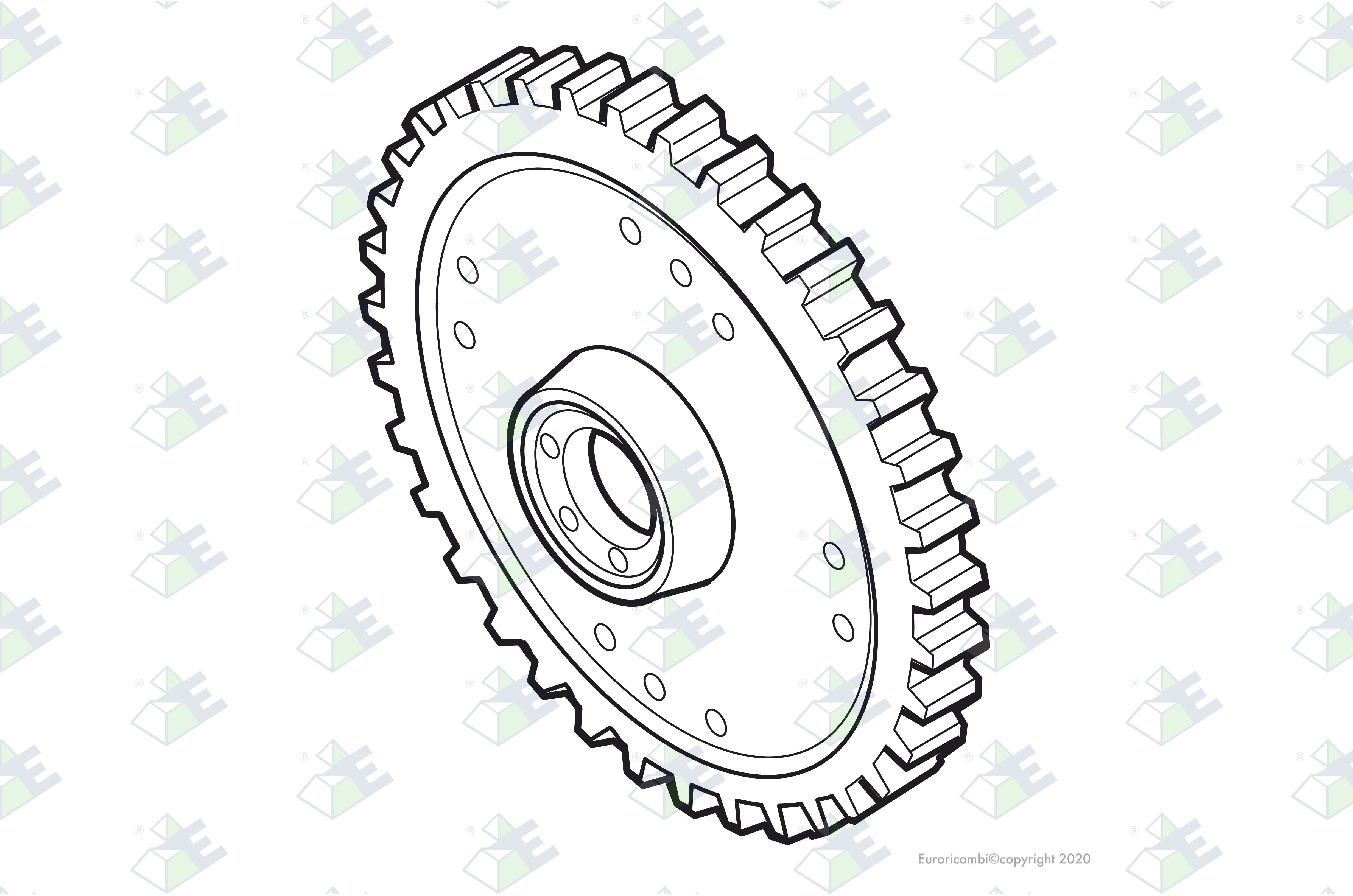 FLY WHEEL COMPLETE suitable to S C A N I A 393151