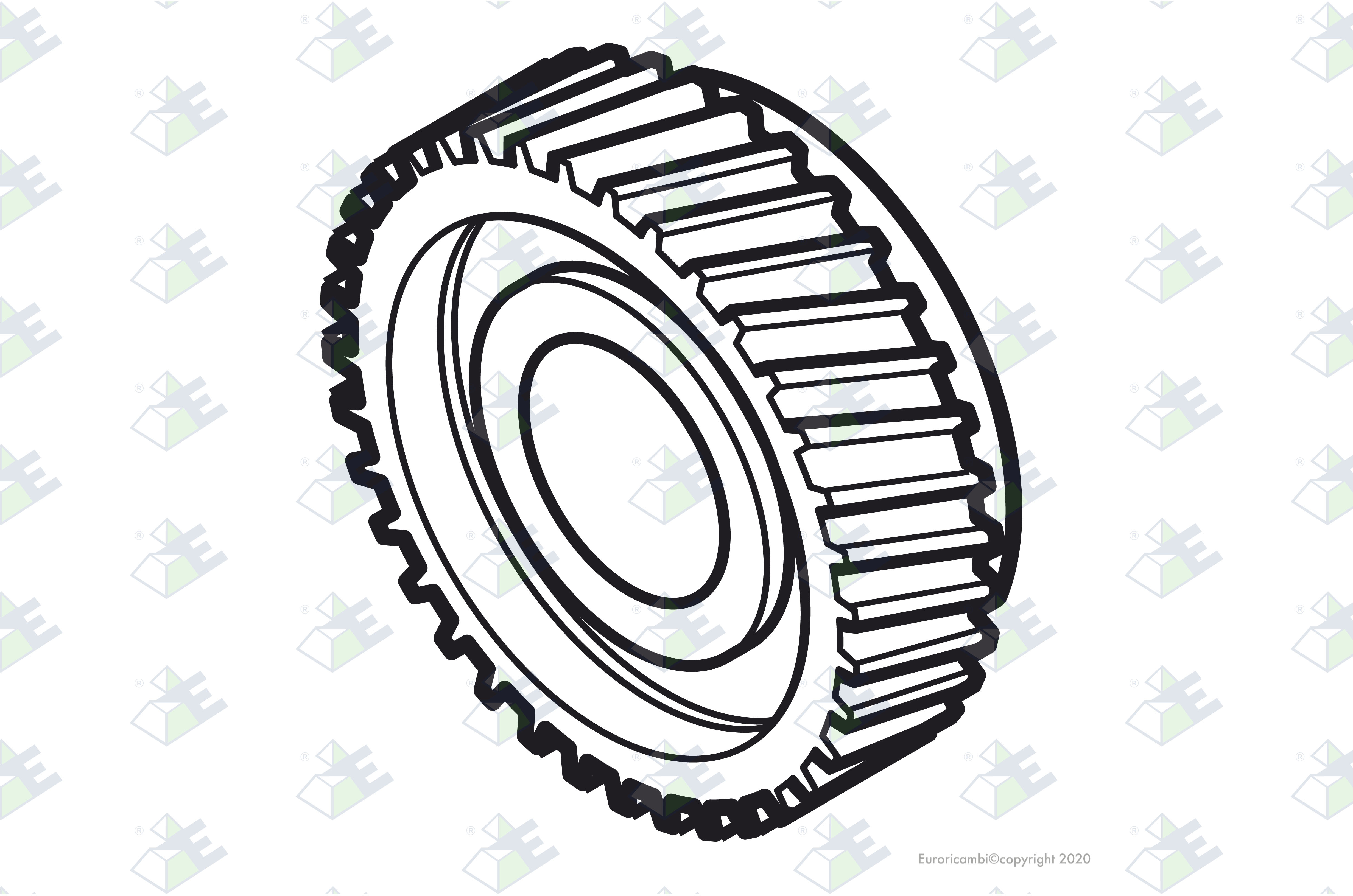 GEAR 5TH SPEED 41 T. suitable to EUROTEC 74000862