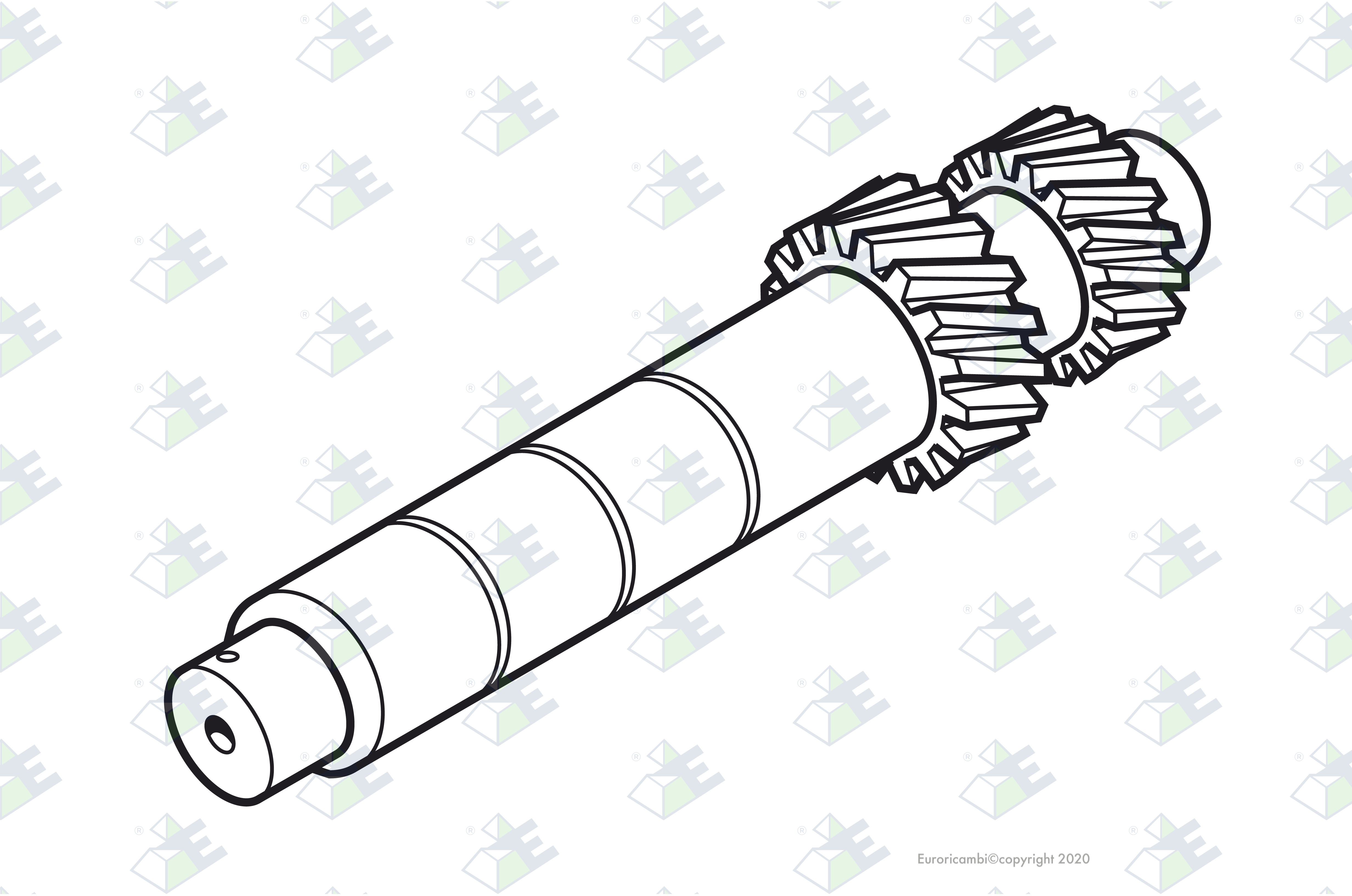 COUNTERSHAFT 15/17 T. suitable to S C A N I A 372386