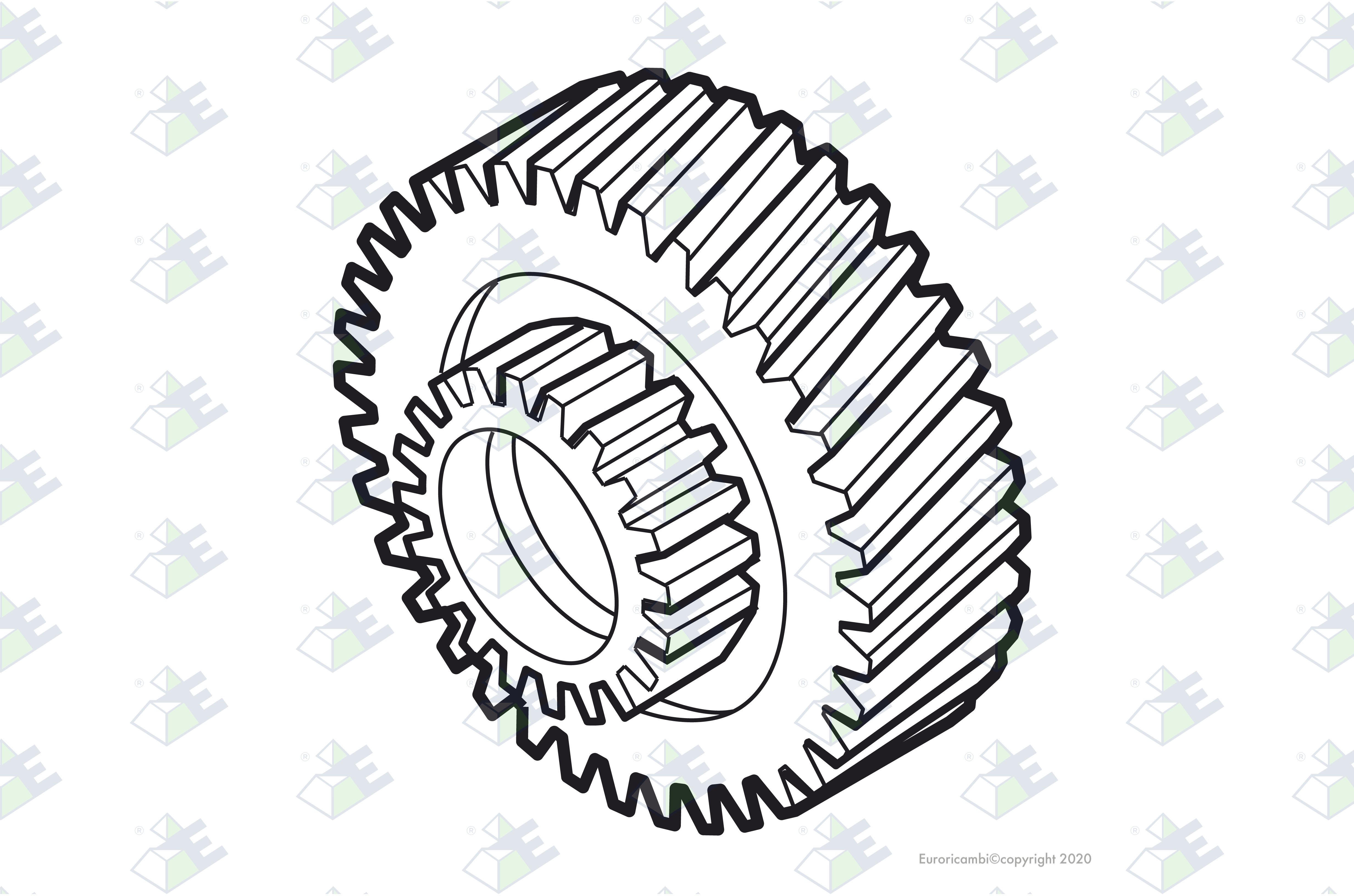 SIDE GEAR ASSY 16/31 T. suitable to MERITOR 3892F4738