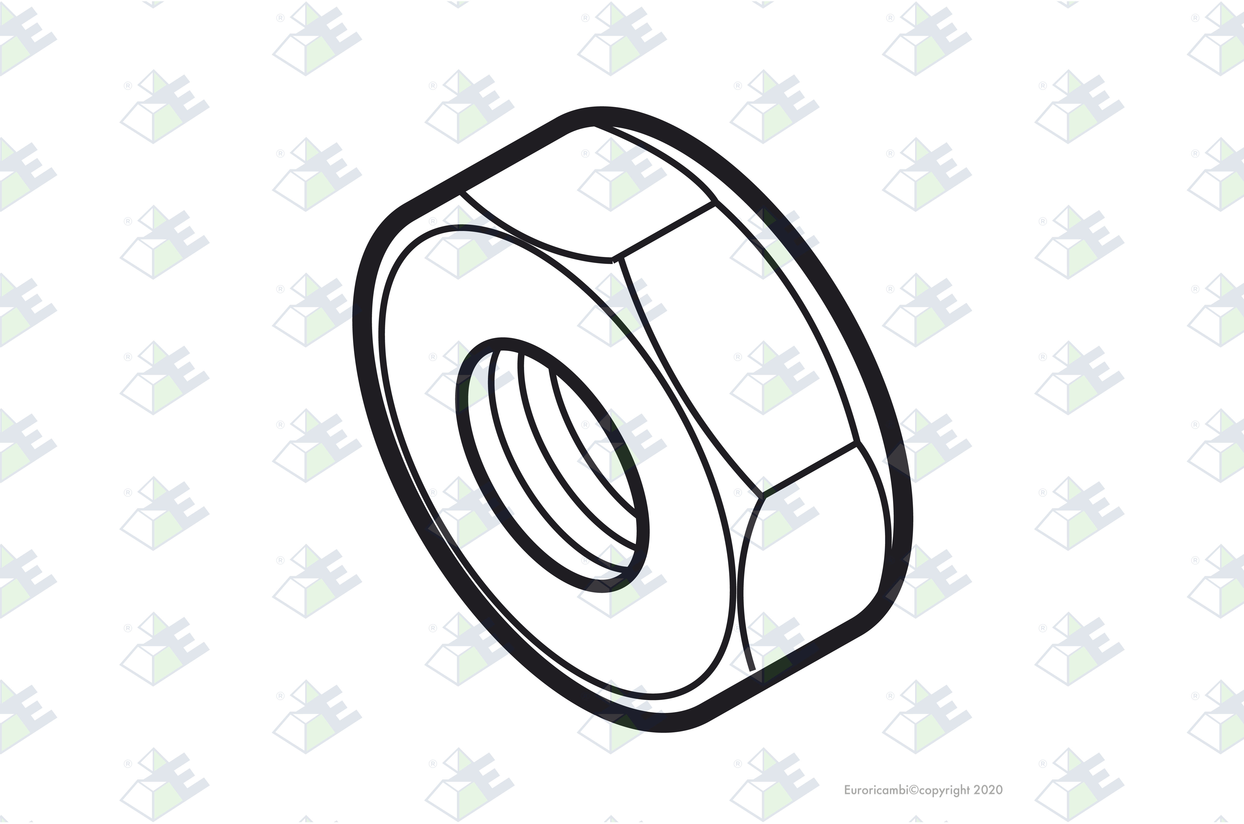 NUT M39X1,5 suitable to EUROTEC 81000530