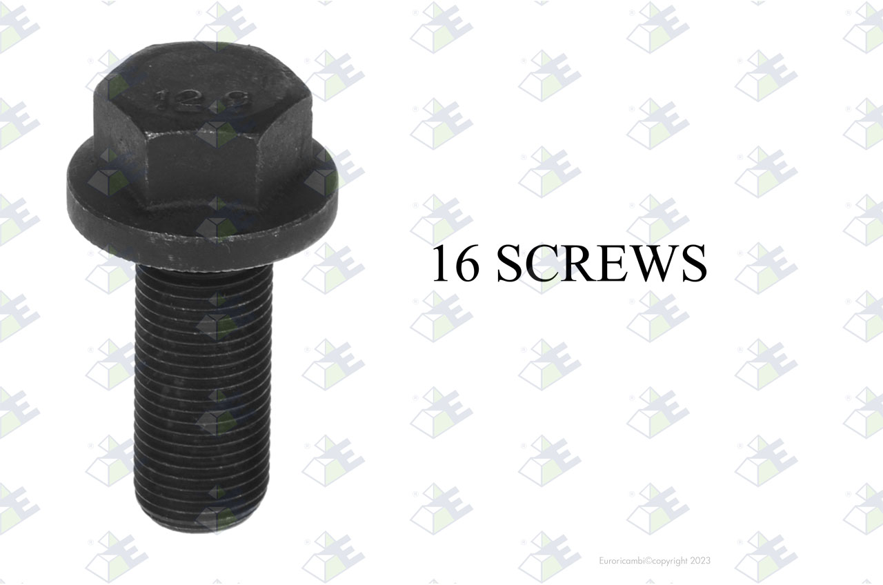 SCREW M16X40 - CL.12.9 suitable to RENAULT TRUCKS 7408171100