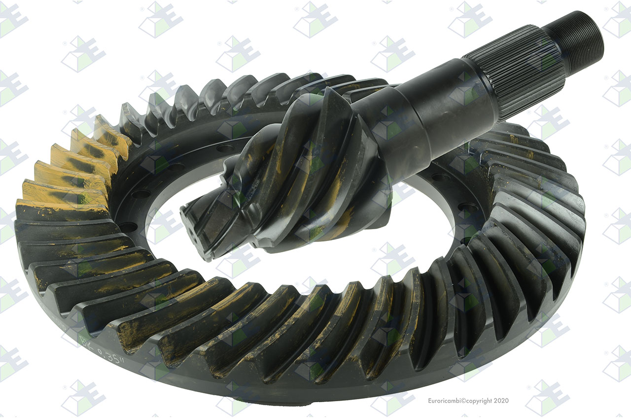 CROWN WHEEL/PINION 43:7 suitable to VOLVO CE 63337