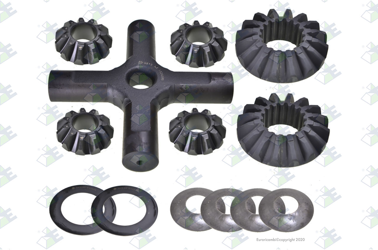 DIFFERENTIAL GEAR KIT suitable to EUROTEC 88000856