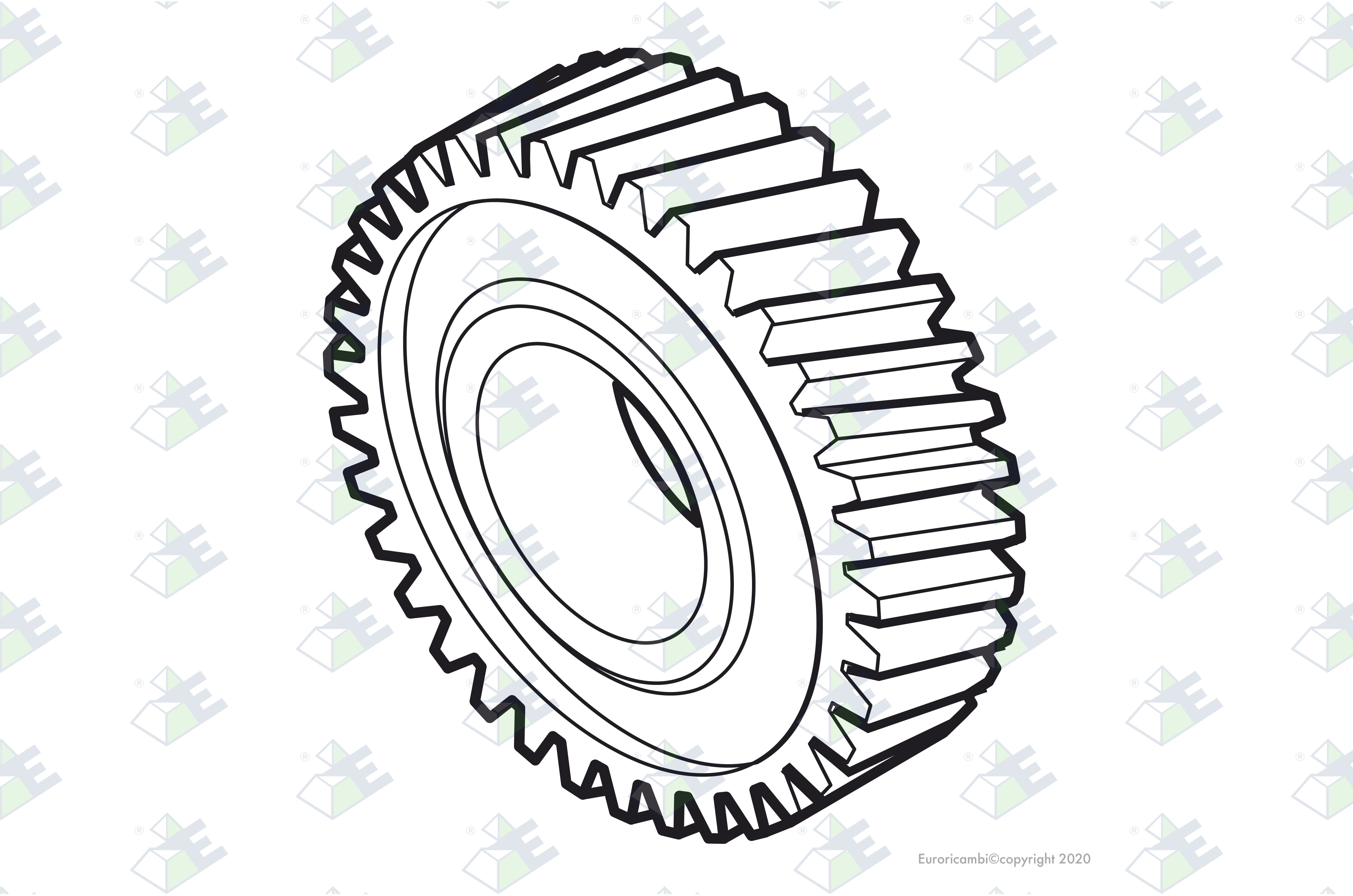 GEAR 33 T. suitable to VOLVO 384658