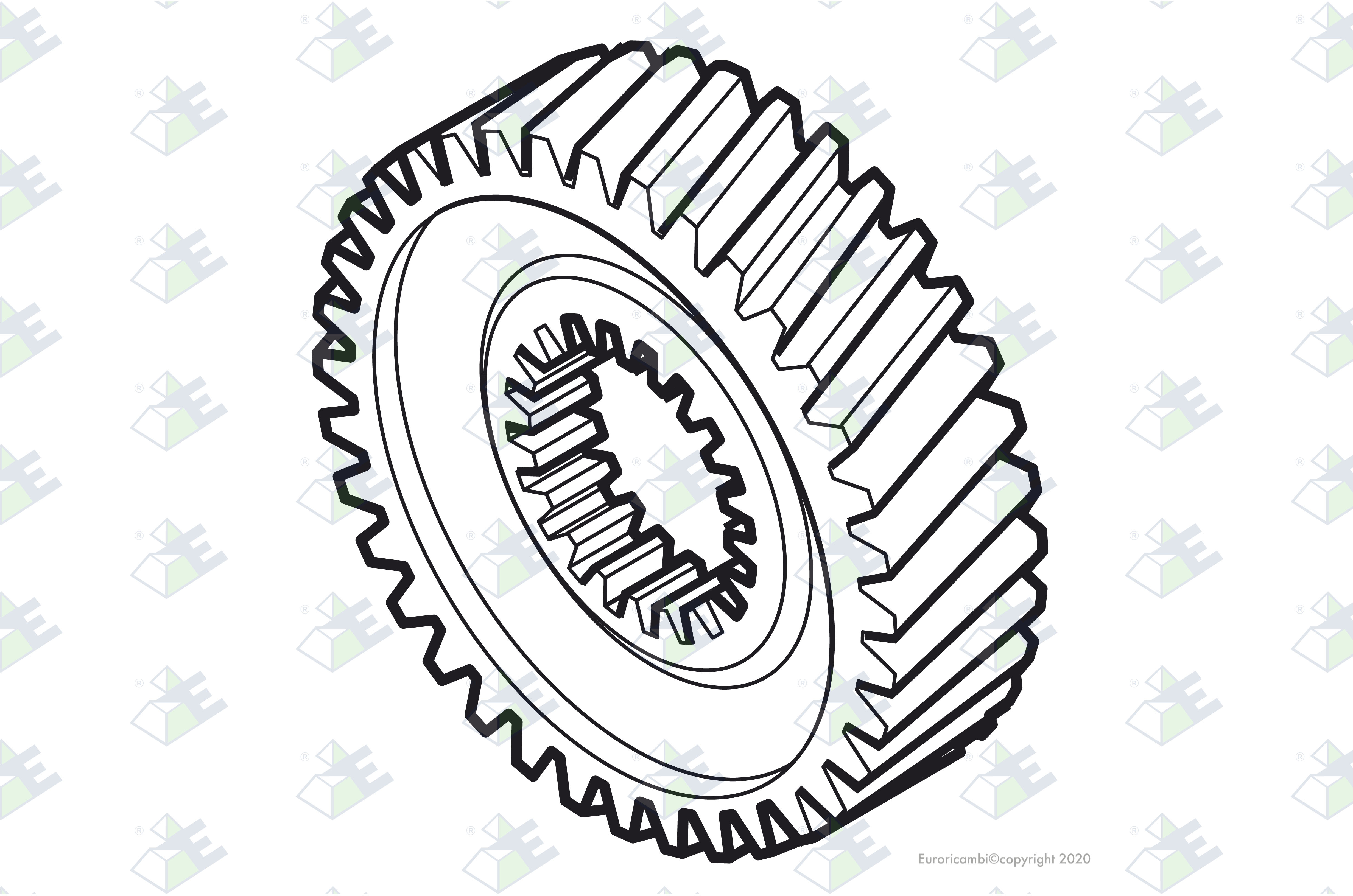 GEAR 29 T. suitable to VOLVO 384659
