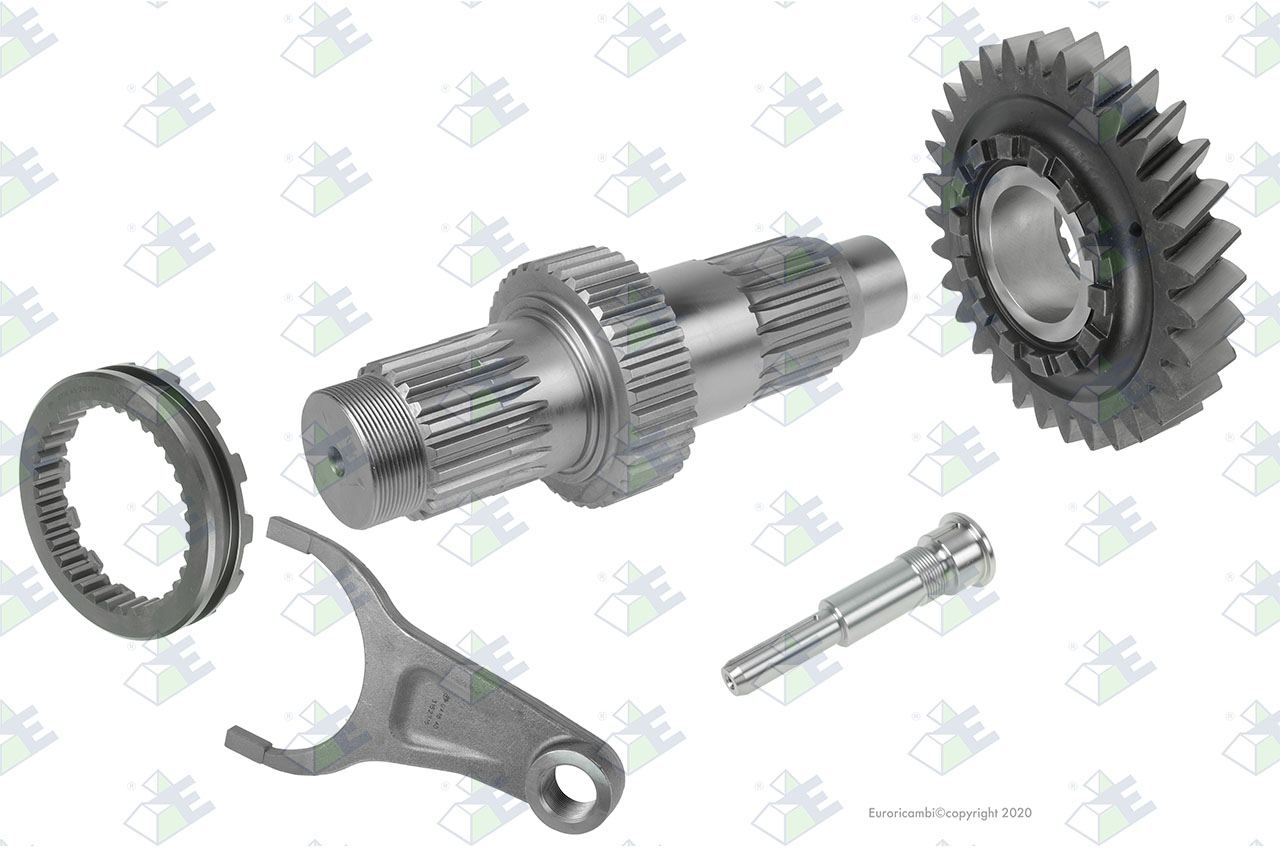 DIFFERENTIAL GEAR KIT suitable to EUROTEC 88001878