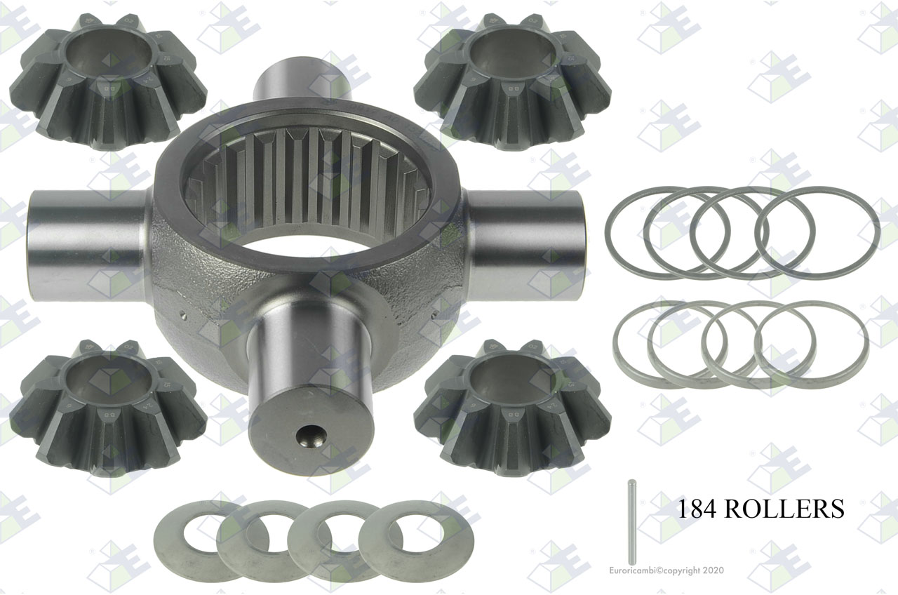 DIFFERENTIAL GEAR KIT suitable to EUROTEC 88001794