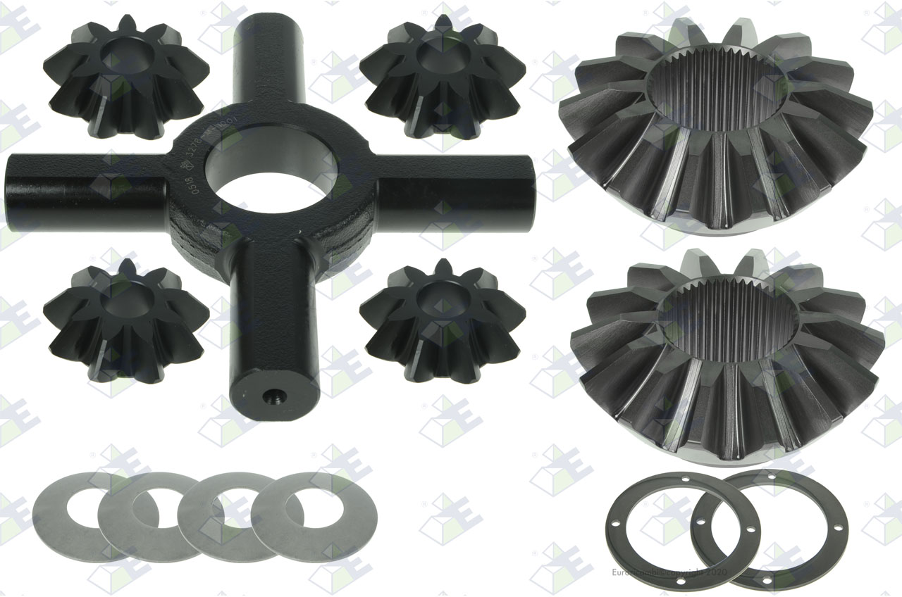 DIFFERENTIAL GEAR KIT suitable to MERITOR (EUROPE) E256M