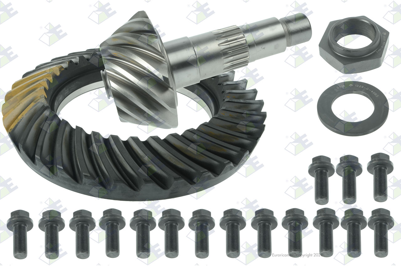 CROWN WHEEL/P. KIT 34:12 suitable to MERITOR A42048