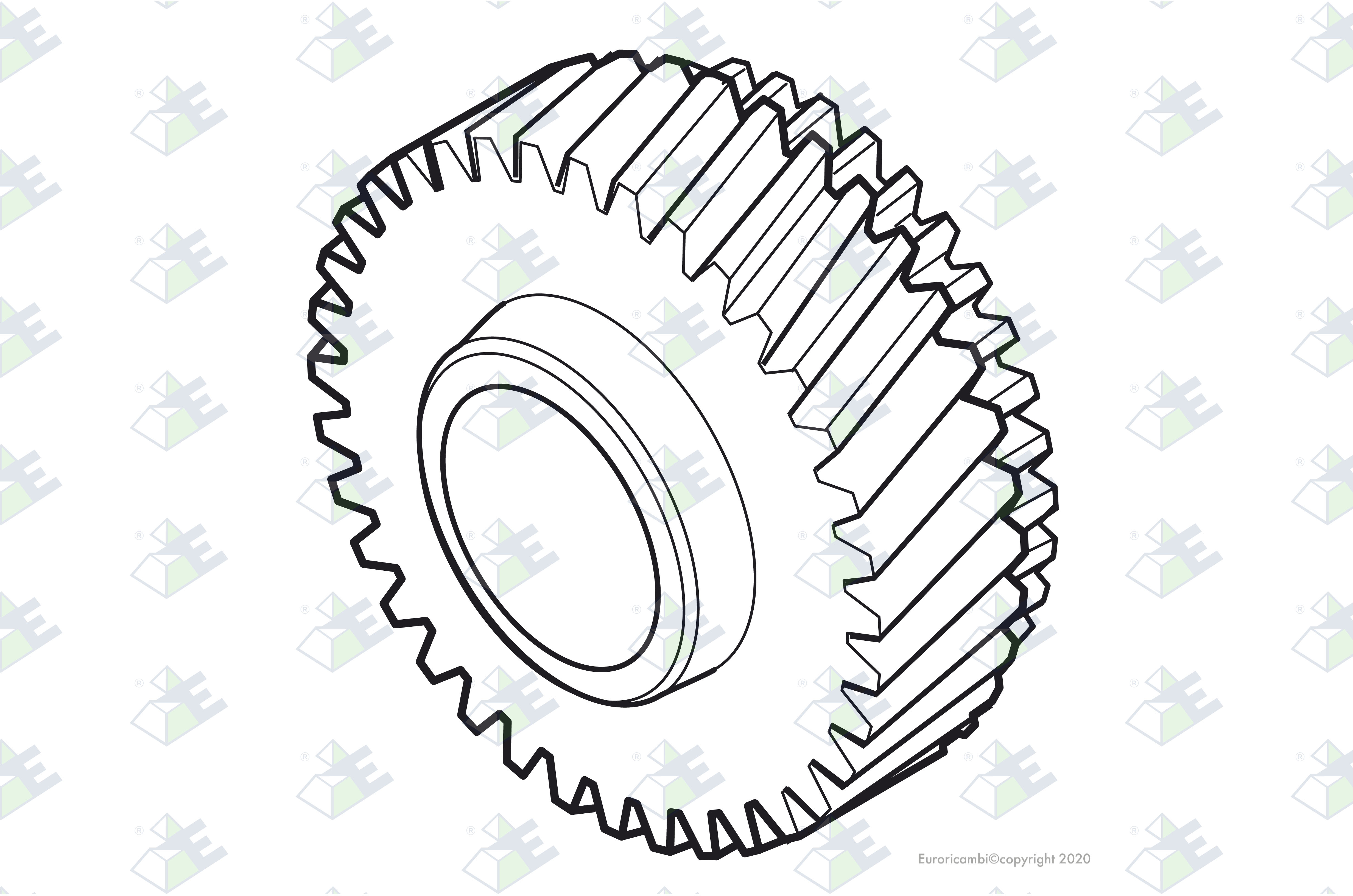 GEAR 31 T. suitable to VOLVO 267944