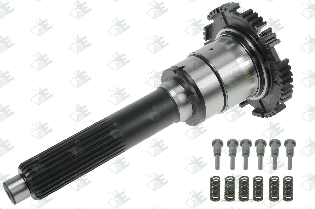 KIT SHAFT W/PINS+SPRINGS suitable to AM GEARS 65315