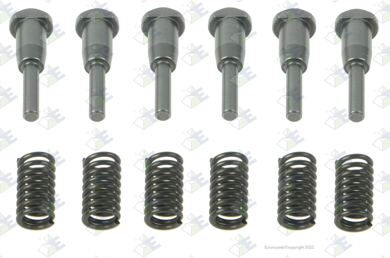 KIT PINS+SPRINGS suitable to EUROTEC 88002541