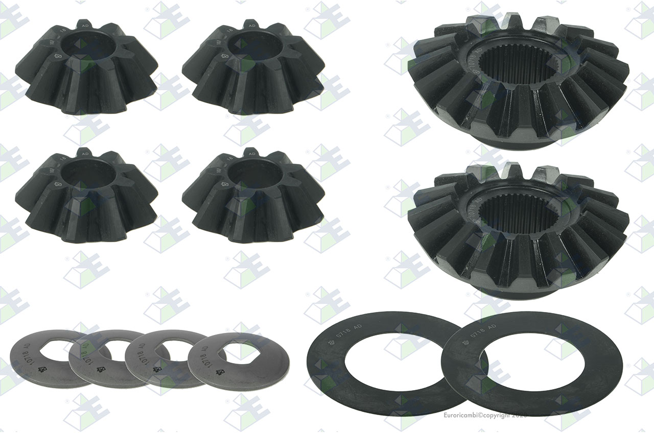 DIFFERENTIAL GEAR KIT suitable to EUROTEC 89000218