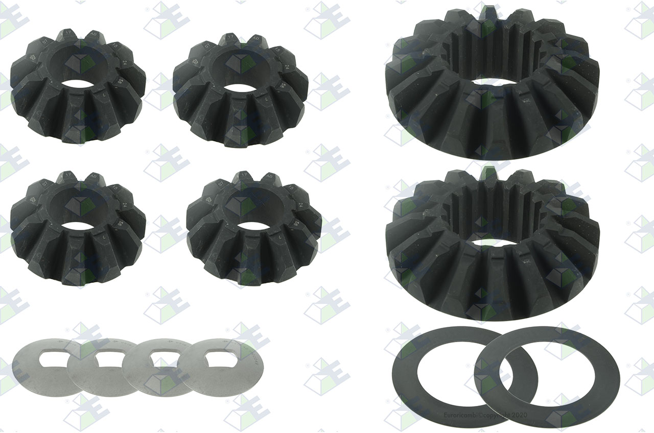 DIFFERENTIAL GEAR KIT suitable to EUROTEC 89000236