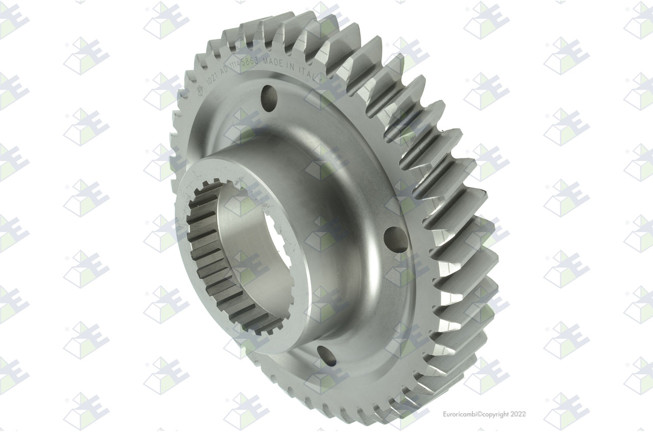 GEAR 44 T. suitable to EUROTEC 89000484
