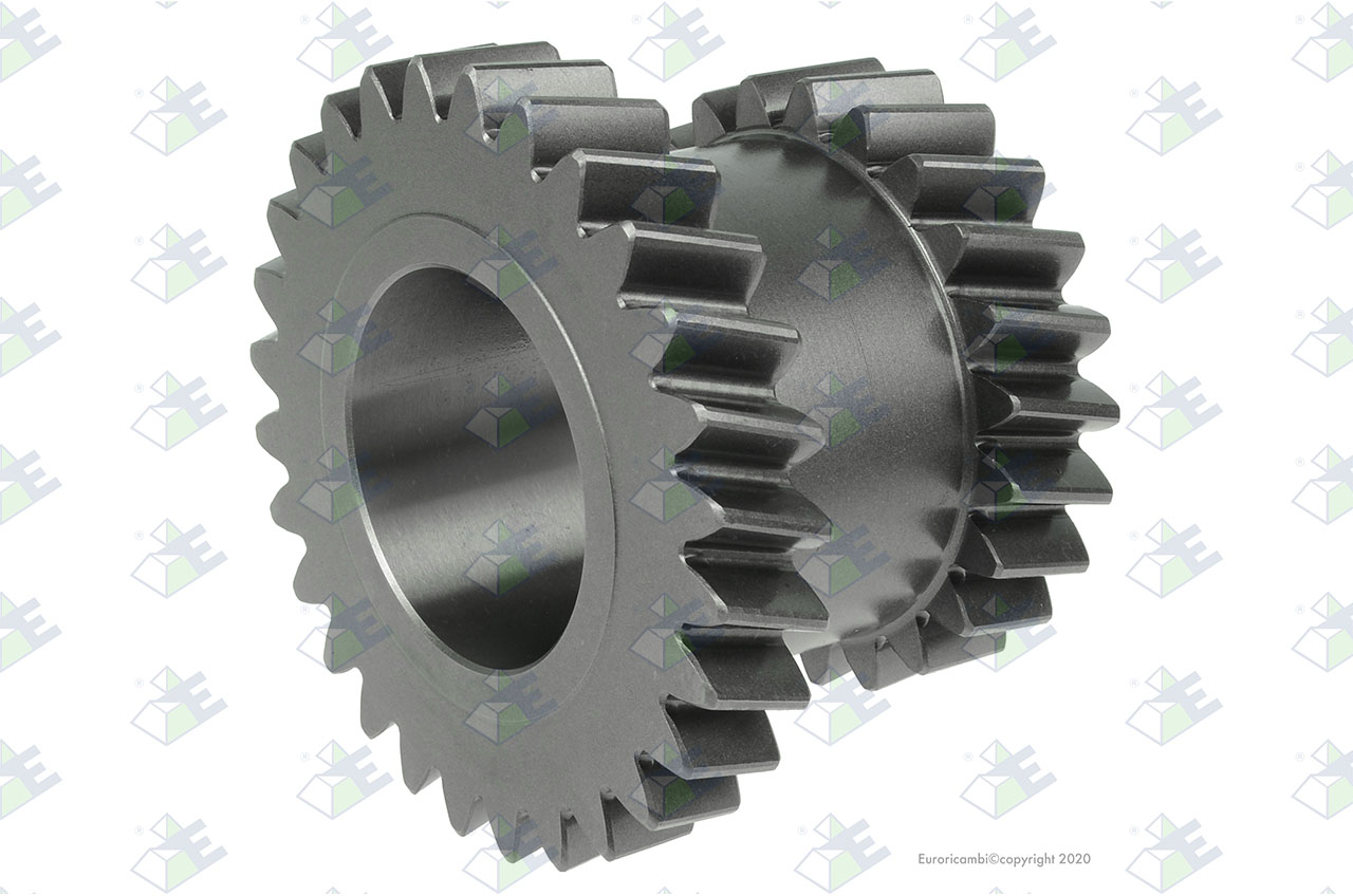 DOUBLE GEAR 23/28 T. suitable to ZF TRANSMISSIONS 1268303005