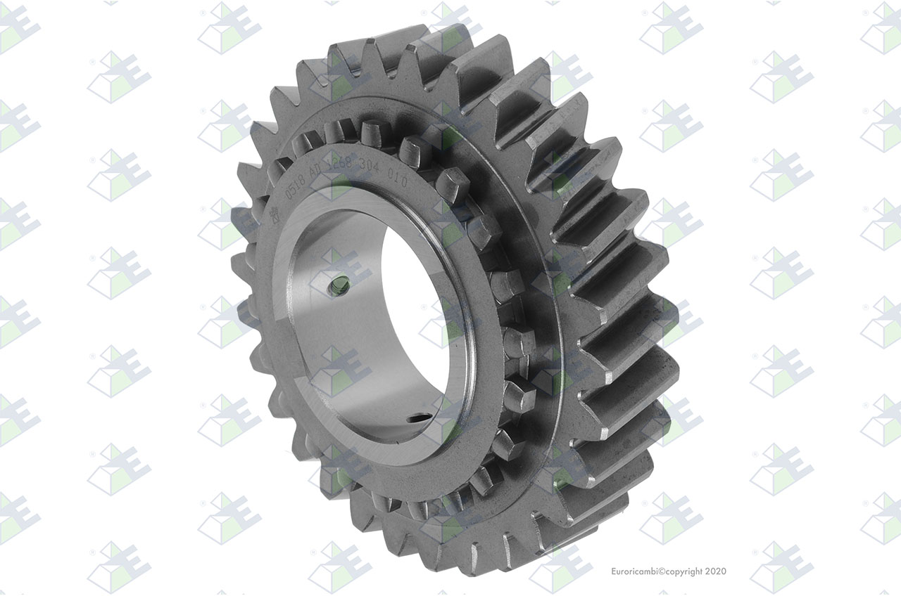 GEAR 4TH SPEED 30 T. suitable to ZF TRANSMISSIONS 1268304010
