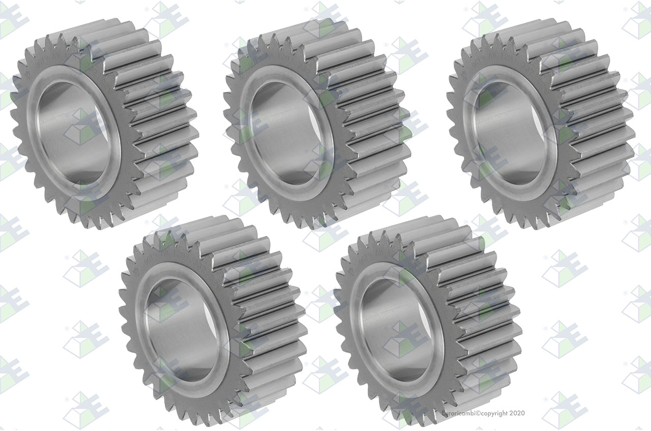 GEAR SET (5 PCS) suitable to ZF TRANSMISSIONS 0091232034