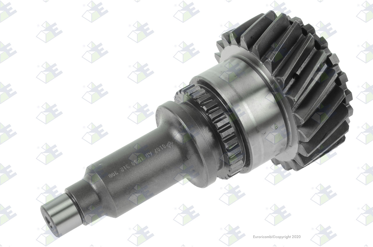 INTERMEDIATE SHAFT 22 T. suitable to AM GEARS 76207