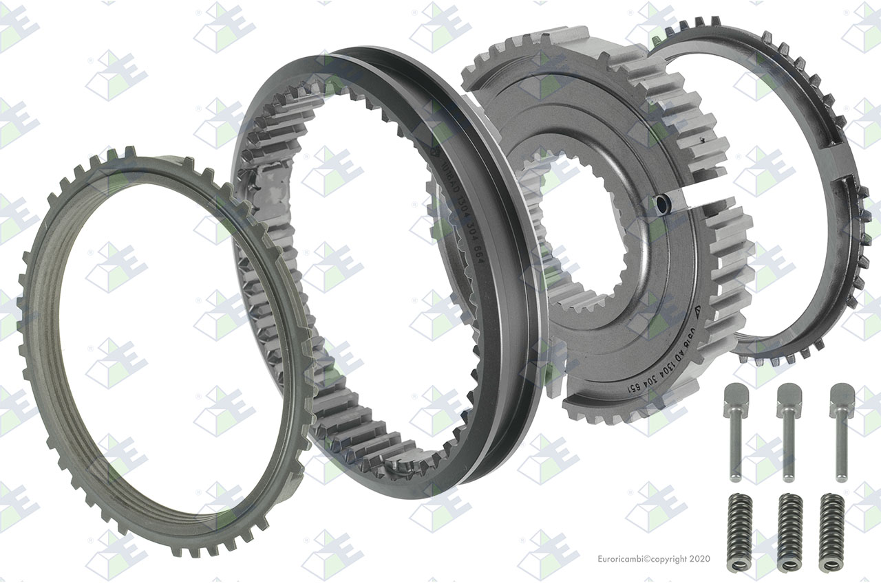 SYNCHRONIZER KIT 3RD/4TH suitable to AM GEARS 90230
