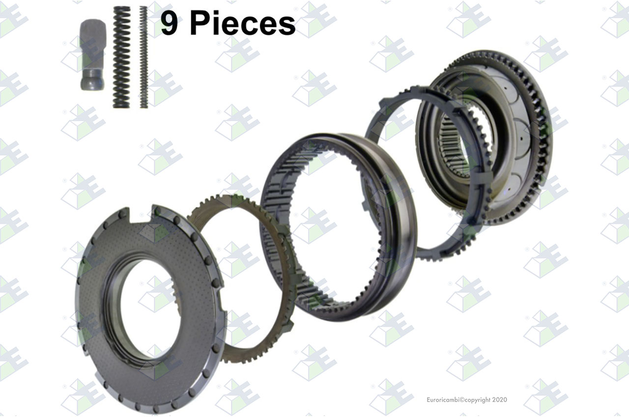 REPAIR KIT suitable to ZF TRANSMISSIONS 1295298962