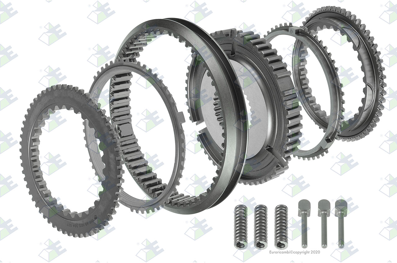 SYNCHRONIZER KIT 3RD/4TH suitable to ZF TRANSMISSIONS 1310204011