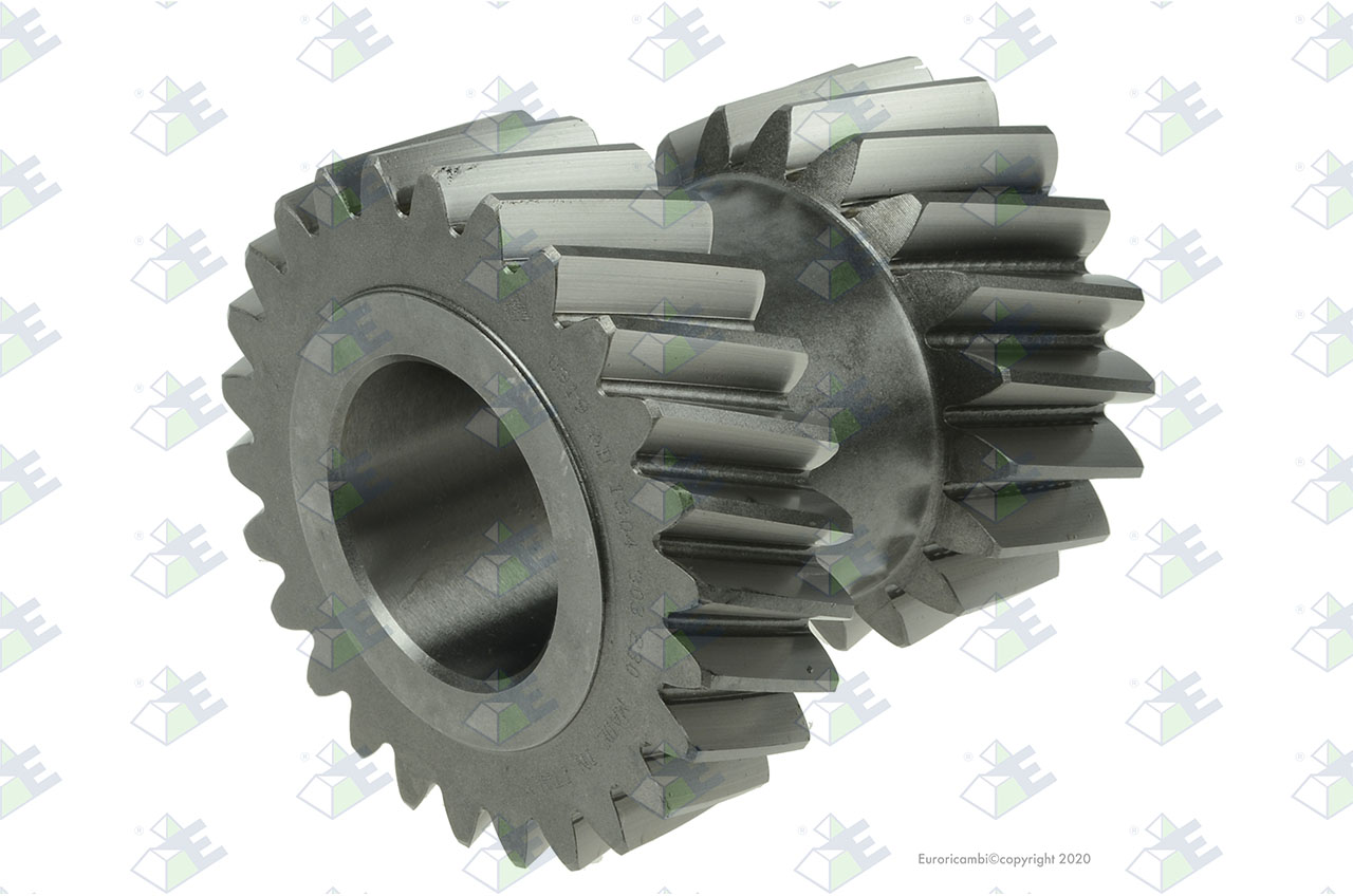 DOUBLE GEAR 19/26 T. suitable to EUROTEC 95004564