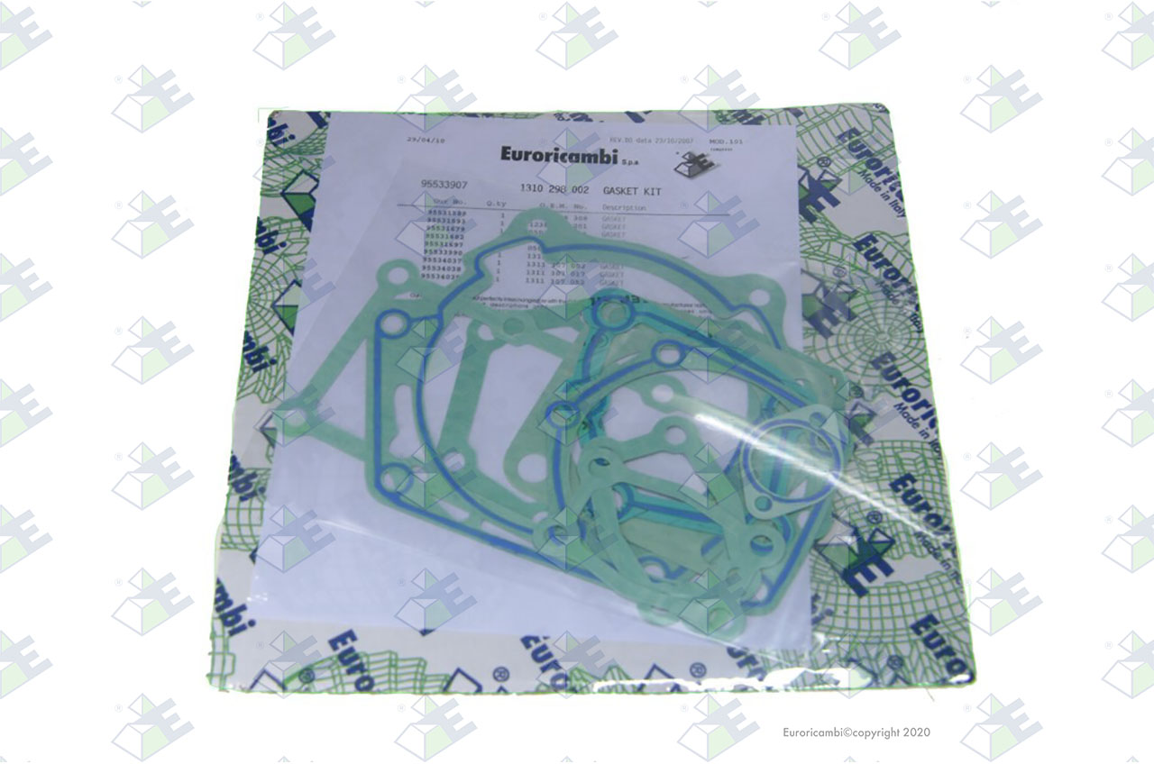 GASKET KIT suitable to EUROTEC 95004821