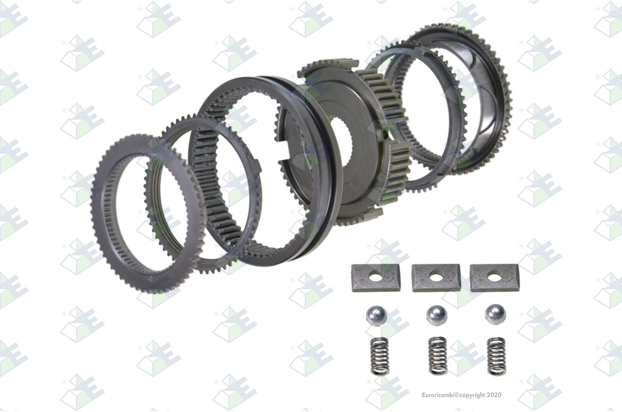 SYNCHRONIZER KIT 3RD/4TH suitable to ZF TRANSMISSIONS 1308204024