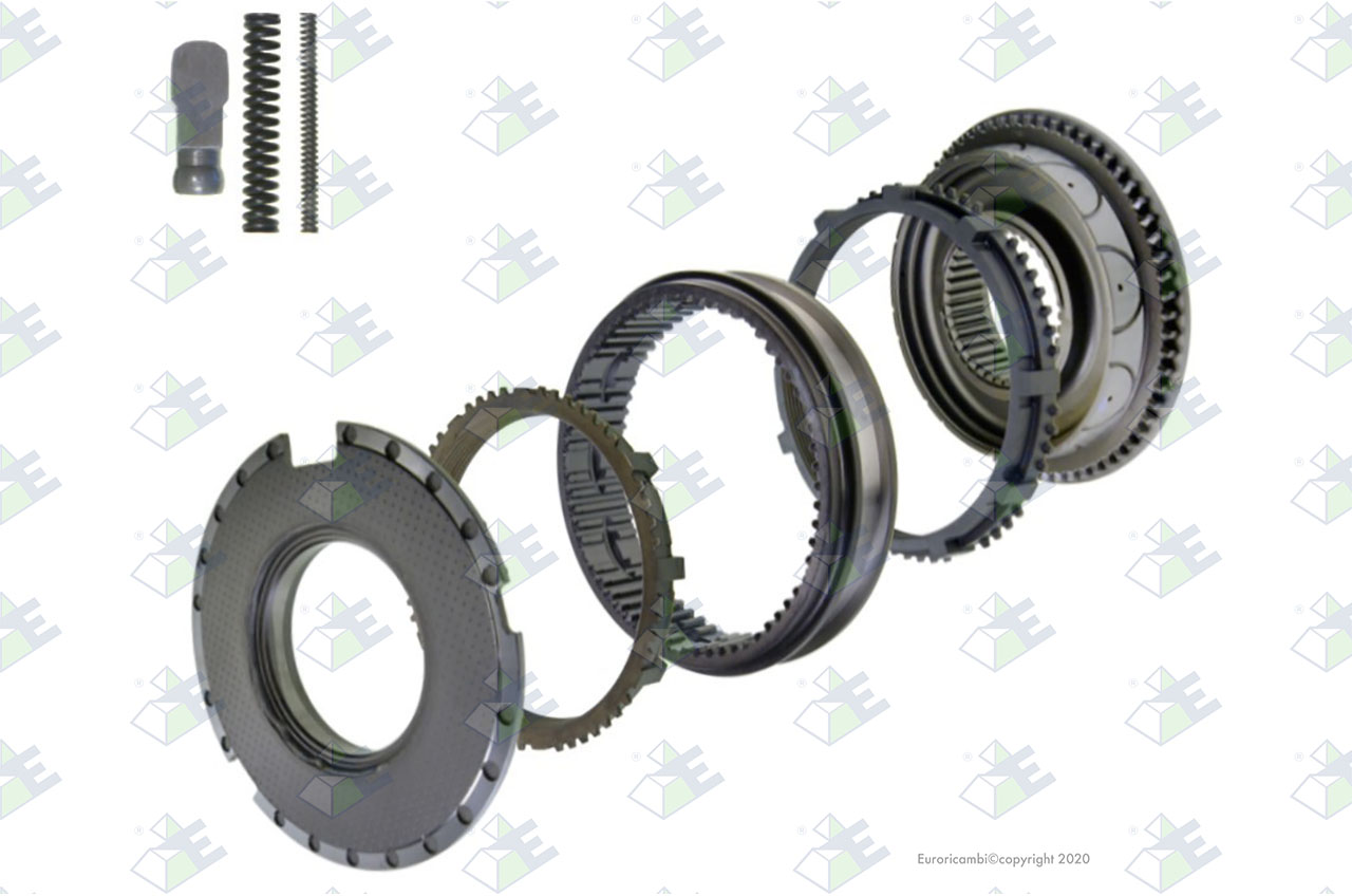 SYNCHRONIZER KIT suitable to ZF TRANSMISSIONS 1269298010