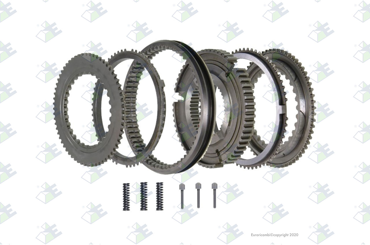 SYNCHRONIZER KIT 1ST/2ND suitable to ZF TRANSMISSIONS 1313298909