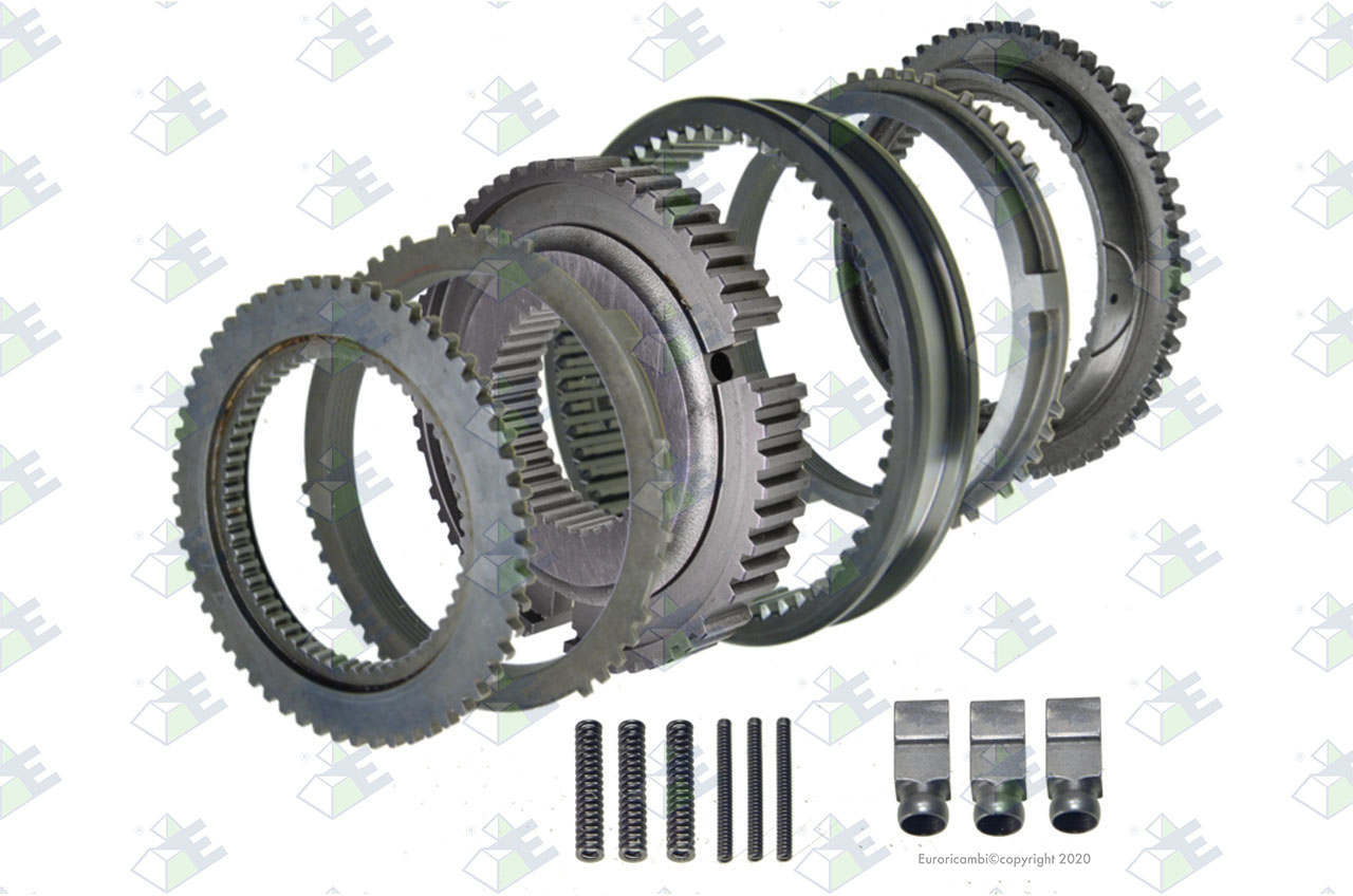 SYNCHRONIZER KIT 3RD/4TH suitable to ZF TRANSMISSIONS 1297298958