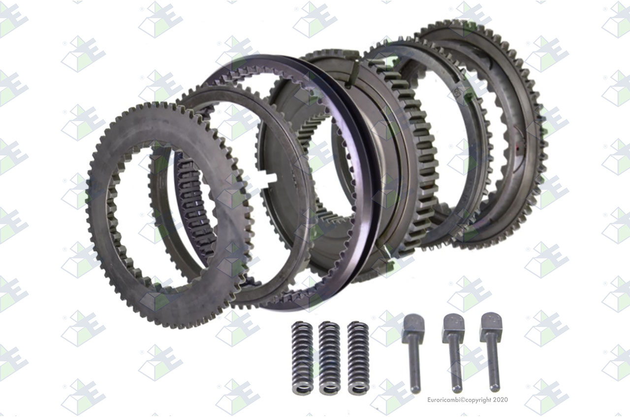 SYNCHRONIZER KIT suitable to ZF TRANSMISSIONS 1316204015