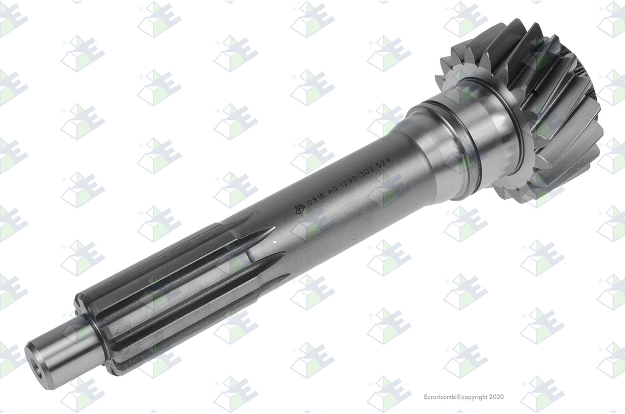 INPUT SHAFT 19 T. suitable to ZF TRANSMISSIONS 1290302465