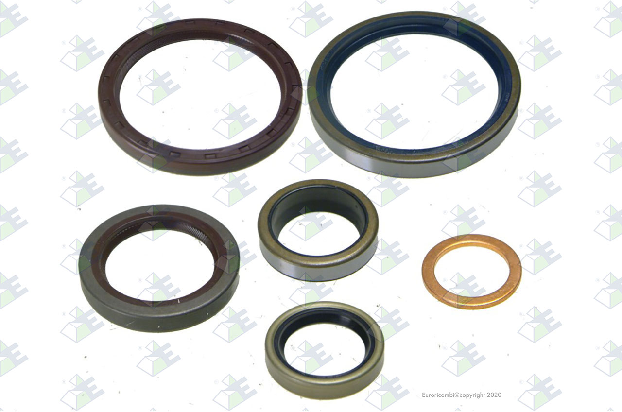 SEAL RING KIT suitable to ZF TRANSMISSIONS 1268298847