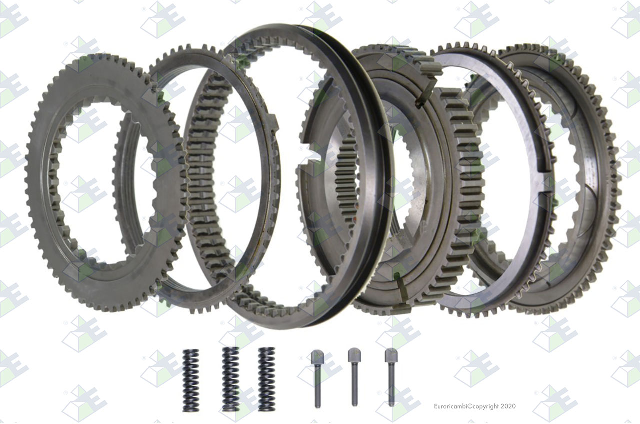 SYNCHRONIZER KIT 1ST/2ND suitable to ZF TRANSMISSIONS 95534928