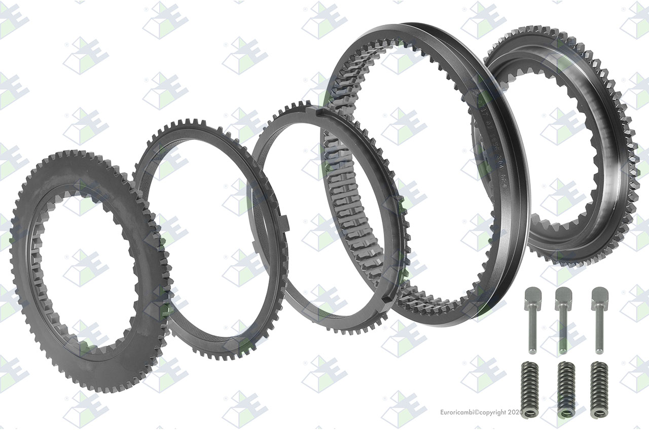 SYNCHRONIZ.KIT 1ST/2ND /C suitable to AM GEARS 90319