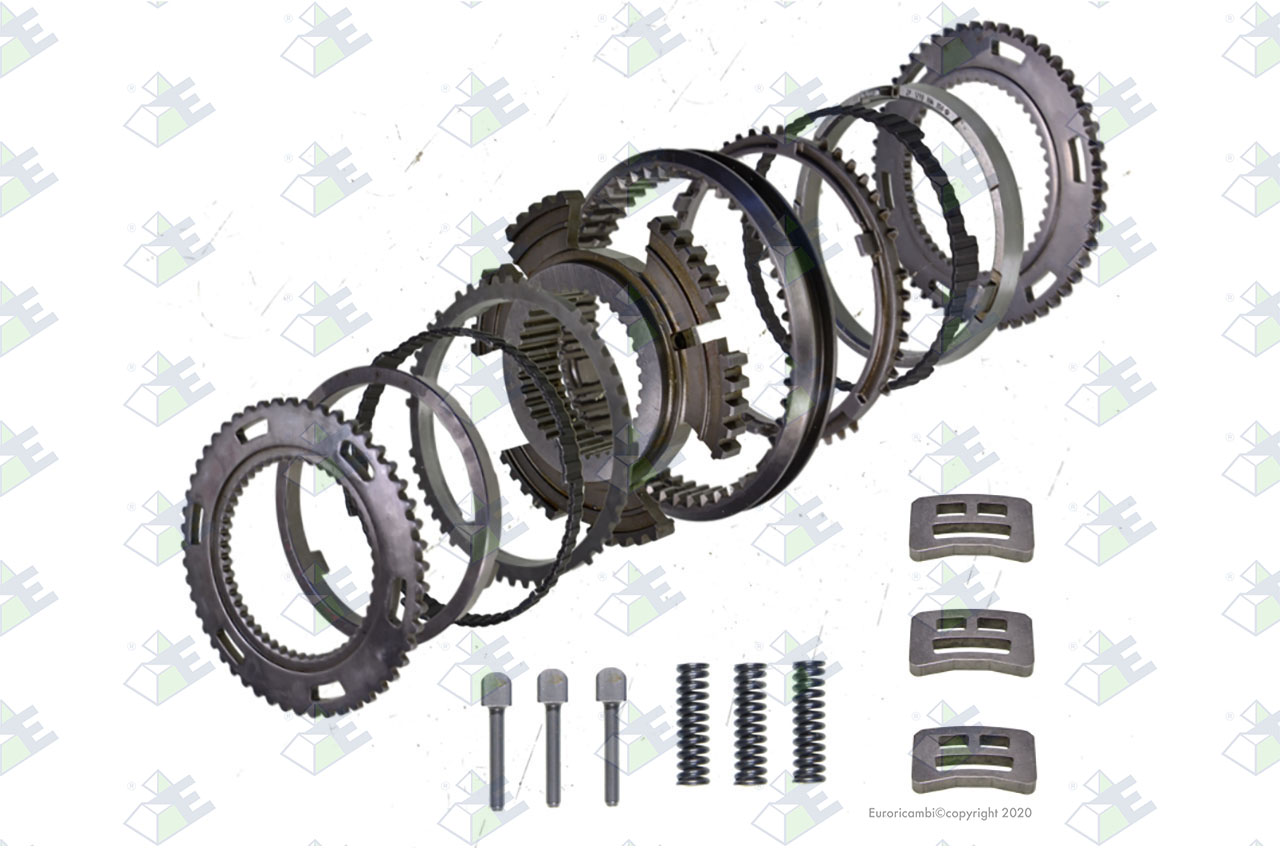SYNCHRONIZER KIT 1ST/2ND suitable to ZF TRANSMISSIONS 1290204075