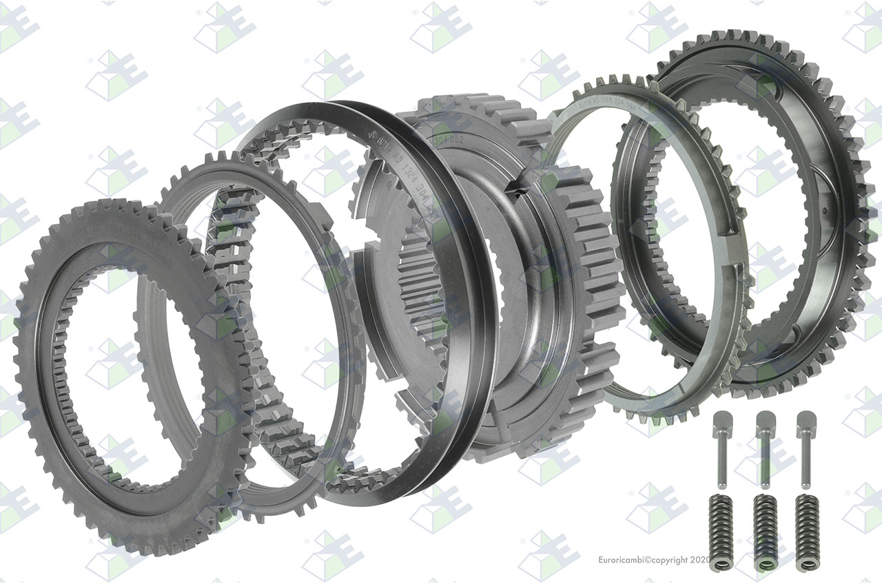 SYNCHRONIZER KIT 1ST/2ND suitable to ZF TRANSMISSIONS 1324204007