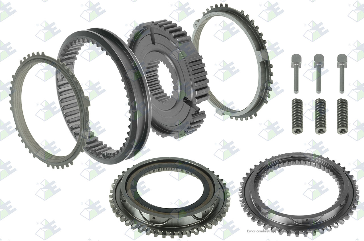SYNCHRONIZER KIT 3RD/4TH suitable to ZF TRANSMISSIONS 1324204008